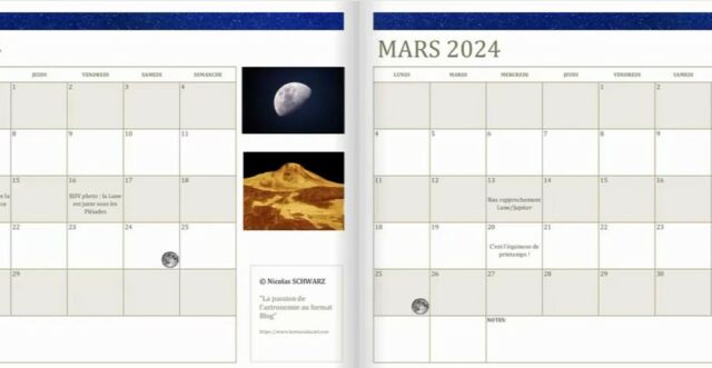 🚀🚀 Bonne nouvelle, le calendrier astro 2024 est disponible 🚀🚀

🌟🌟 Il est GRATUIT, sur simple inscription sur le site => www.lestrucsduciel.com 🌟🌟

#astronomie #astronomeamateur #astrophotography #stargazing #astro #astronomy